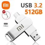 Xiaomi 16TB Flash Drive Usb 3.2 Super High Speed Metal Transfer U Disk Pen Drive 8TB Waterproof Type C Disk SSD USB Drive Disk